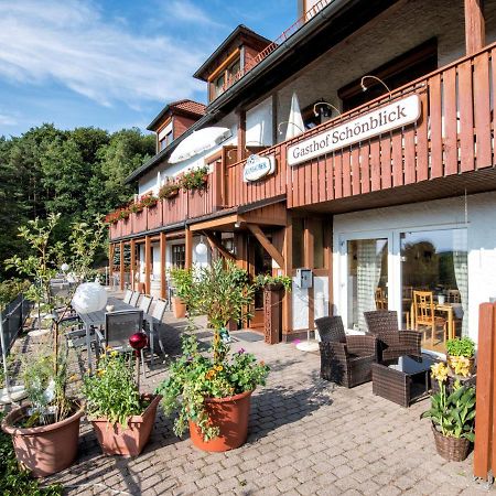 Gasthof Schoenblick Gössweinstein Esterno foto